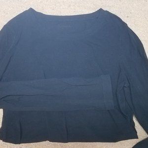 Gap long sleeve black maternity t-shirt